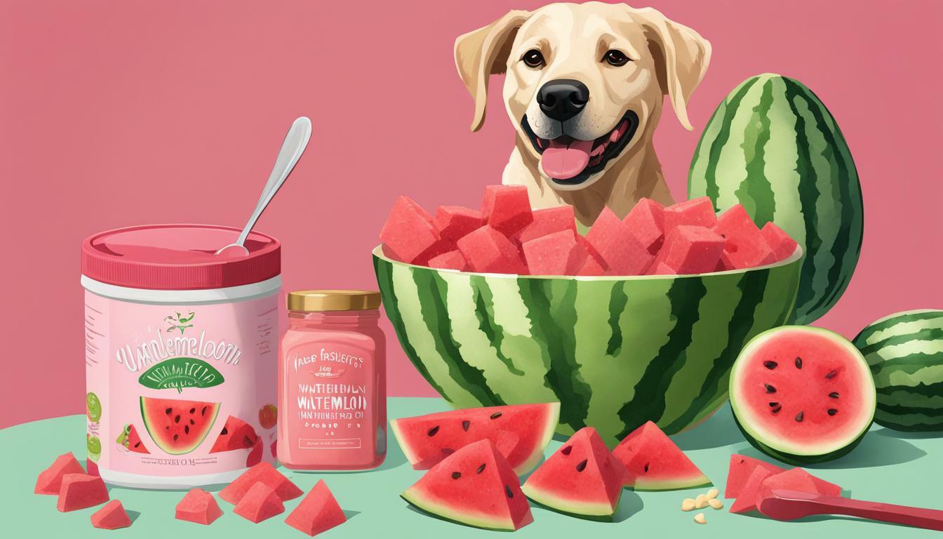 Watermelon Yogurt Dog Treats