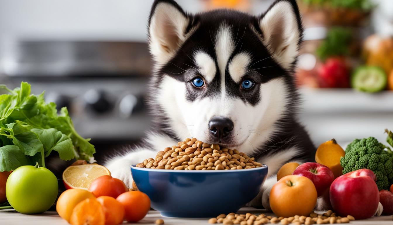 best diet for siberian husky puppy