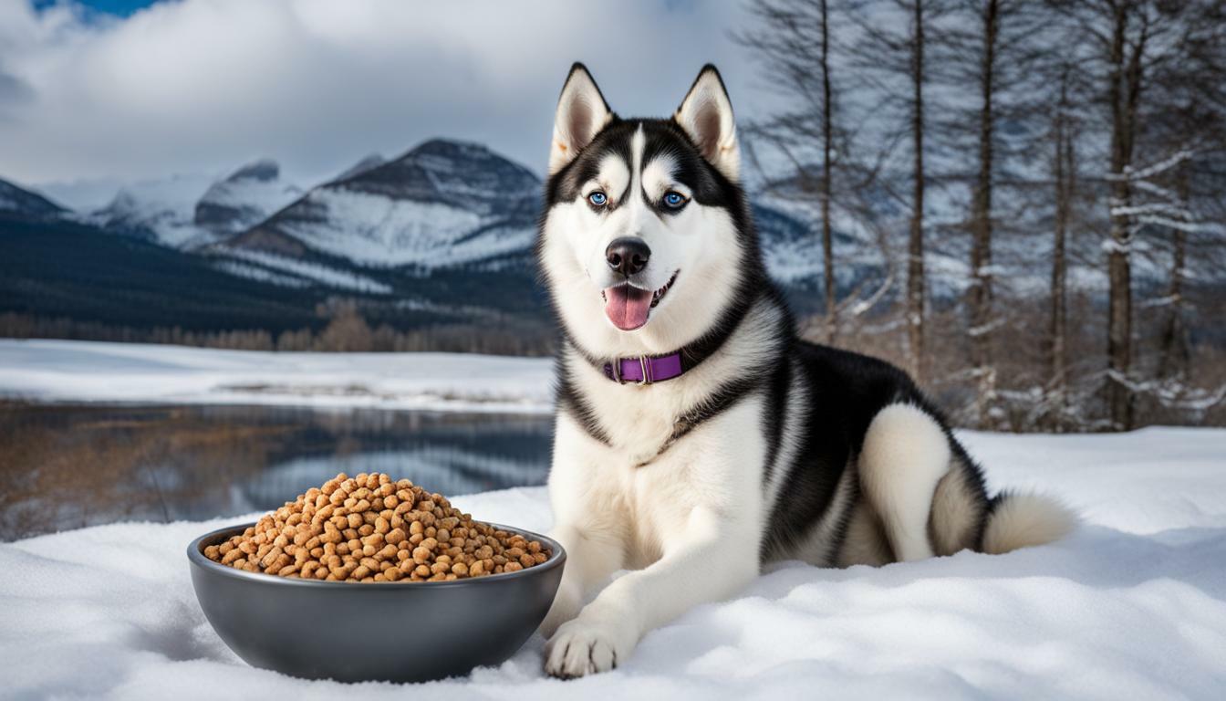 premium dog food for huskies