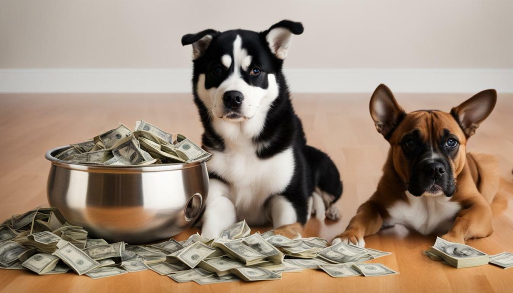 Financial Responsibilities: Huskies and Boxers