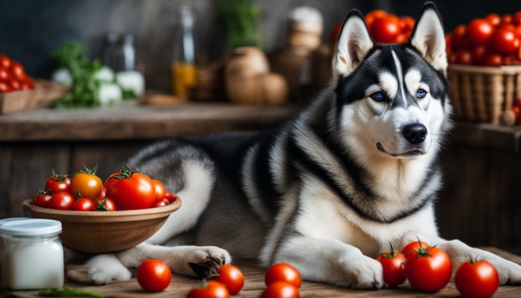 Huskies and Tomato Allergies