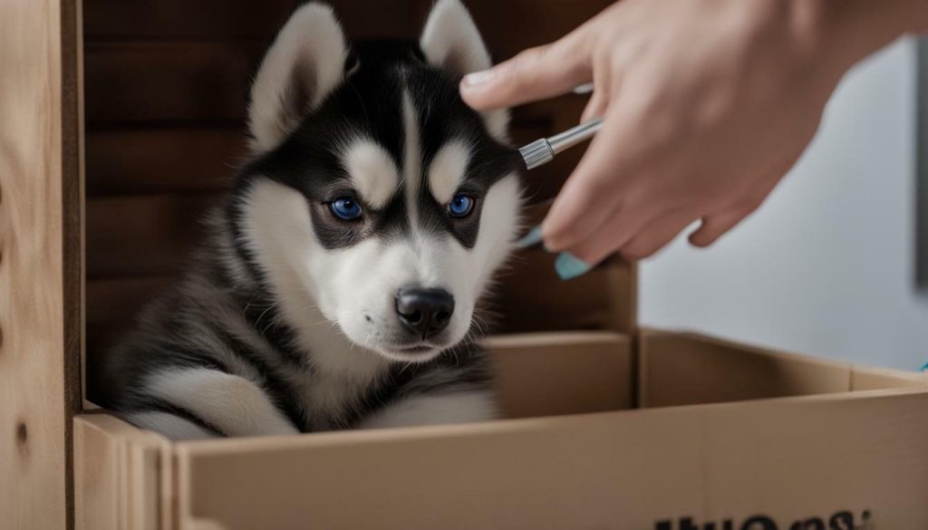 Husky crate maintenance tips
