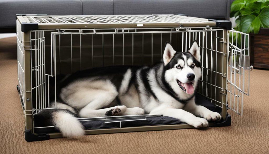 Husky crate size guide
