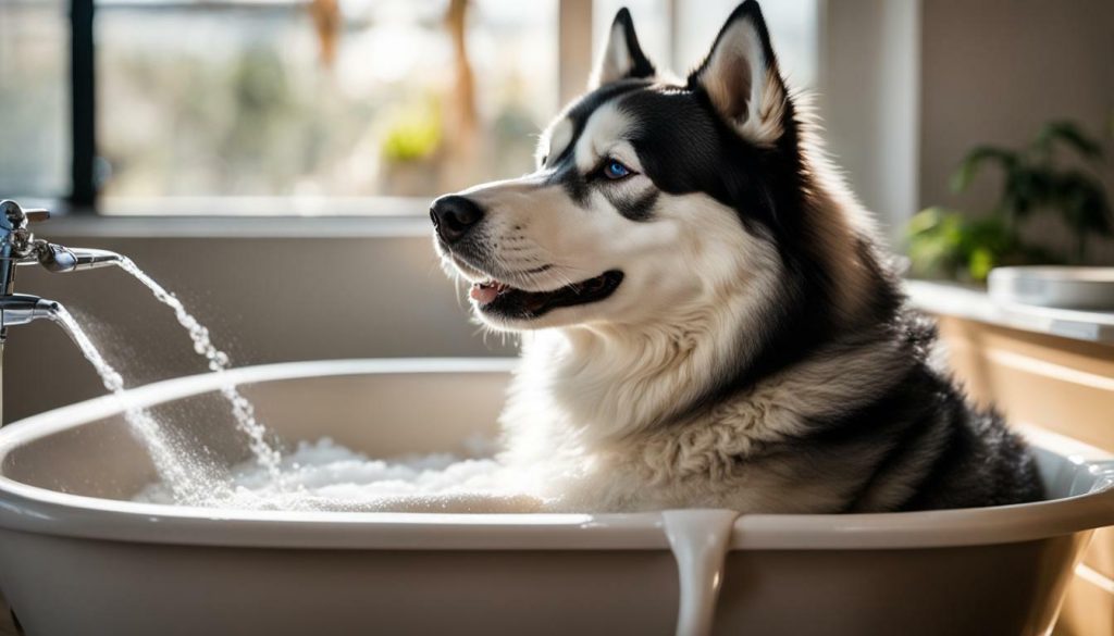 Proper Application of Conditioner for Huskies
