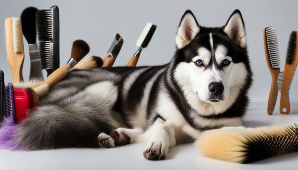 Recommended brushes for Husky fur