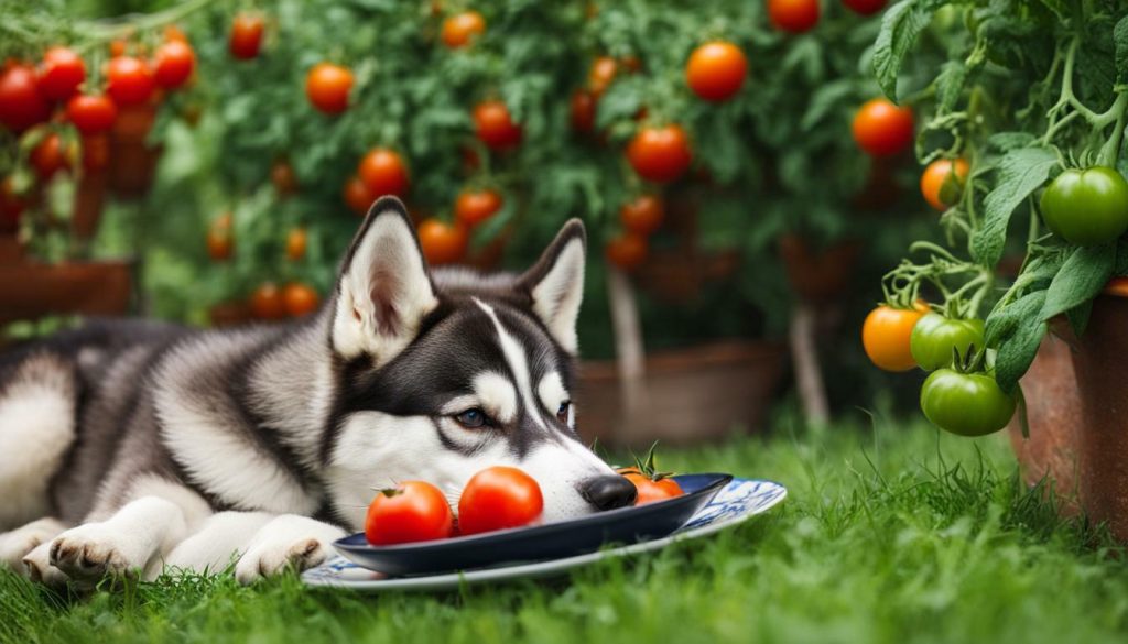 Tomato Treats for Huskies