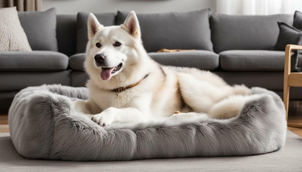 best dog beds for huskies image