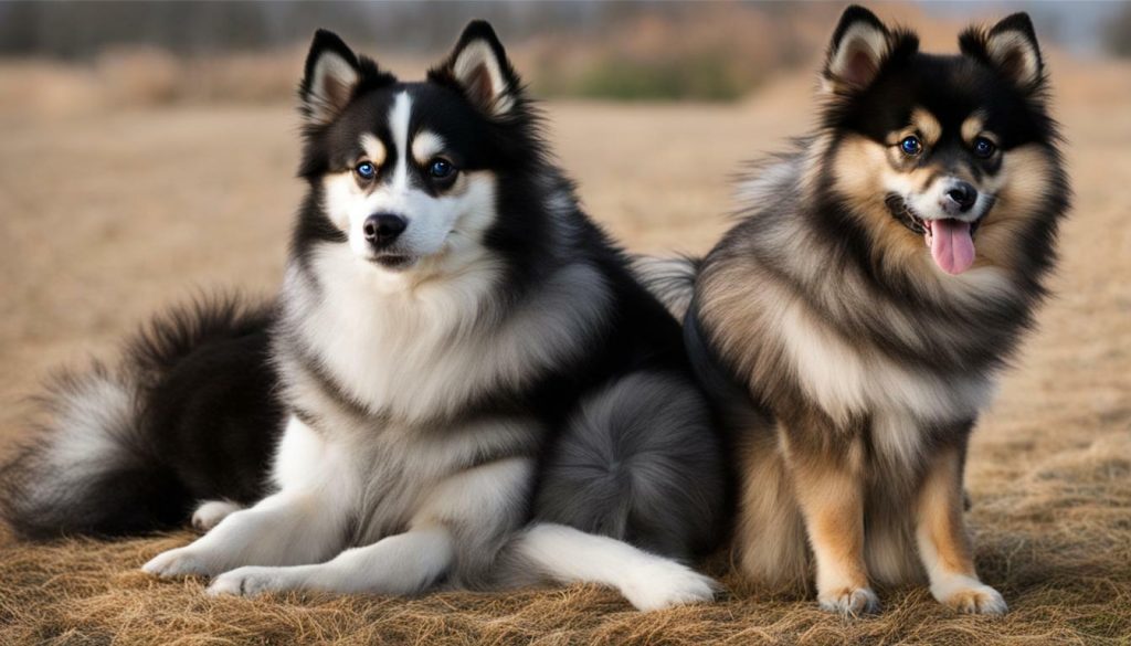 differences between Husky and Pomeranian