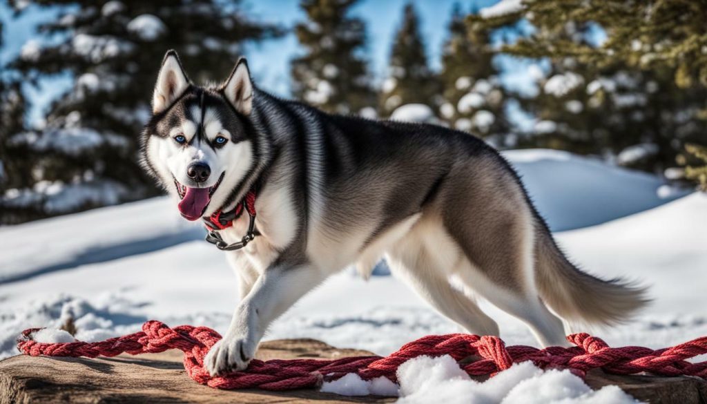 durable chew toy for Huskies
