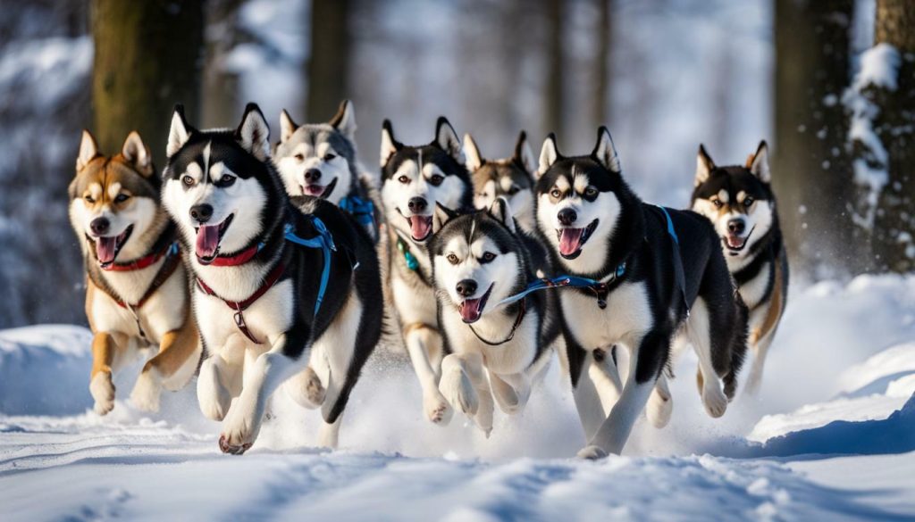 exercise for husky dogs