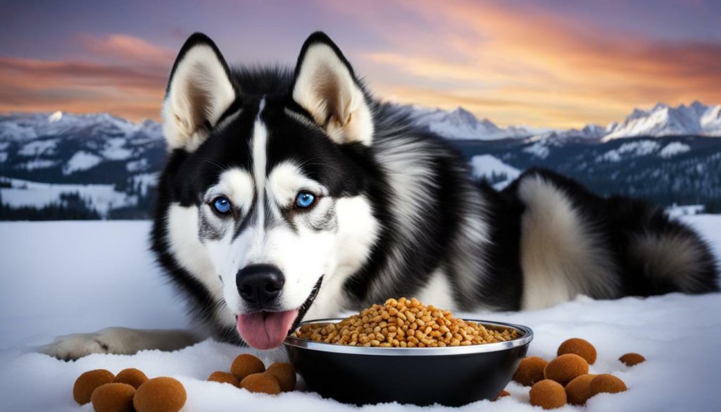 grain-free wet dog food for Huskies