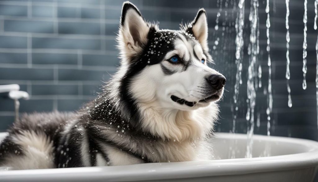 husky dog shampoo